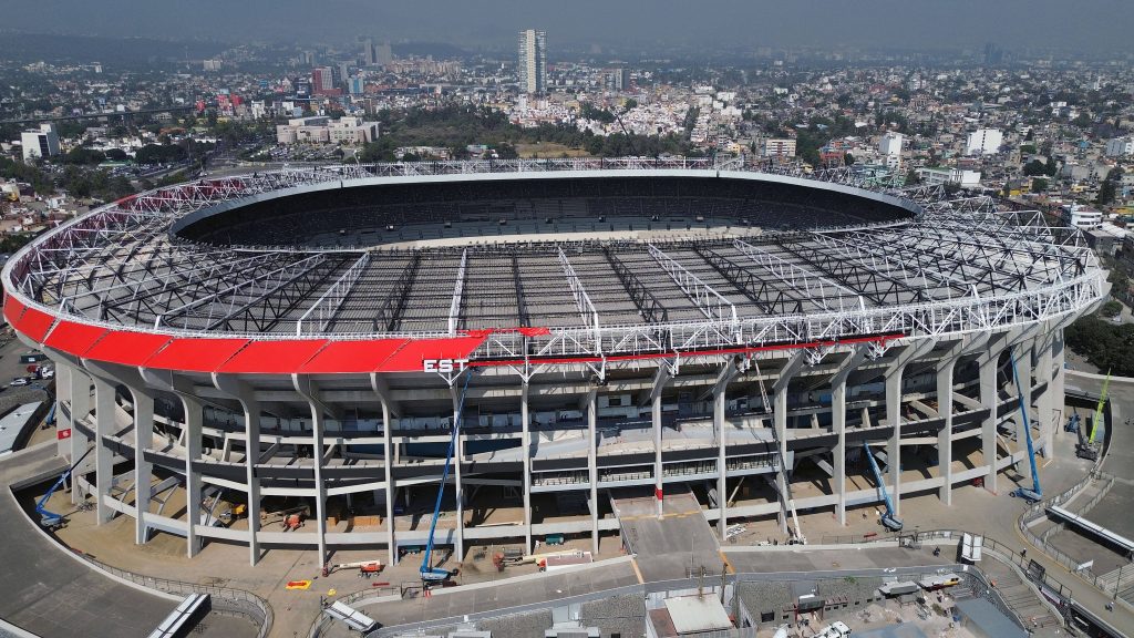 El Estádio Azteca en México