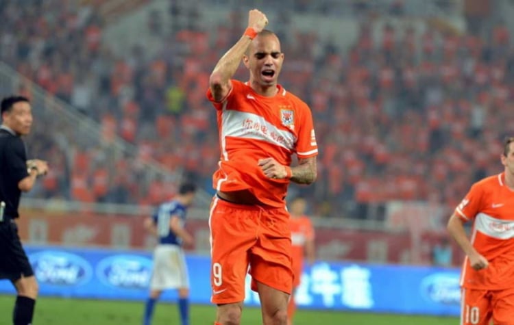 Diego Tardelli – números por Grêmio e no futebol chinês