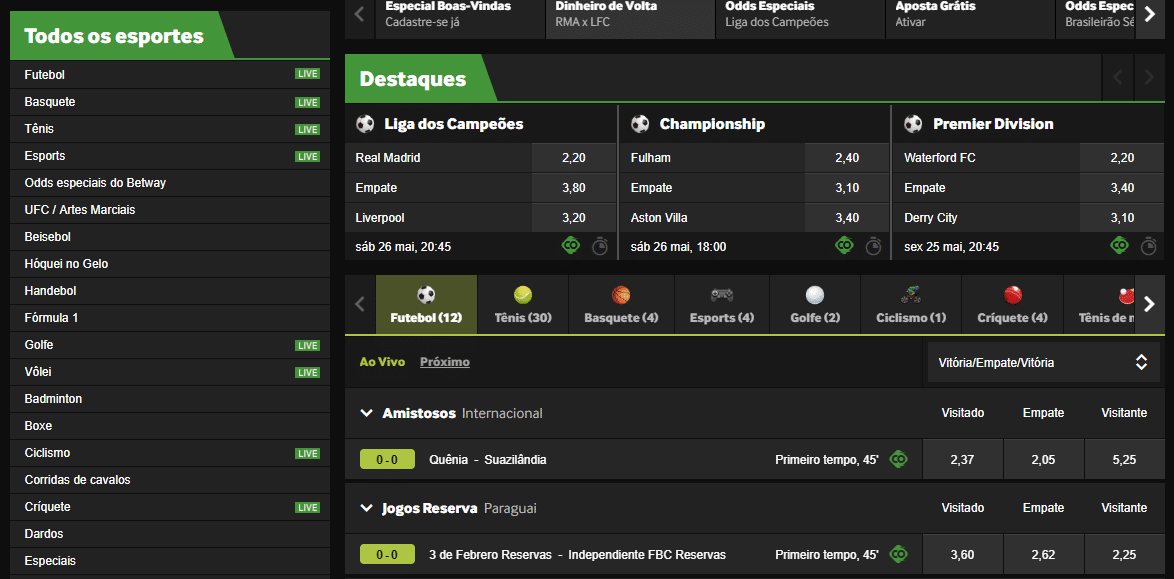 Betway App Mobile: Como baixar os aplicativos Android e iOS?