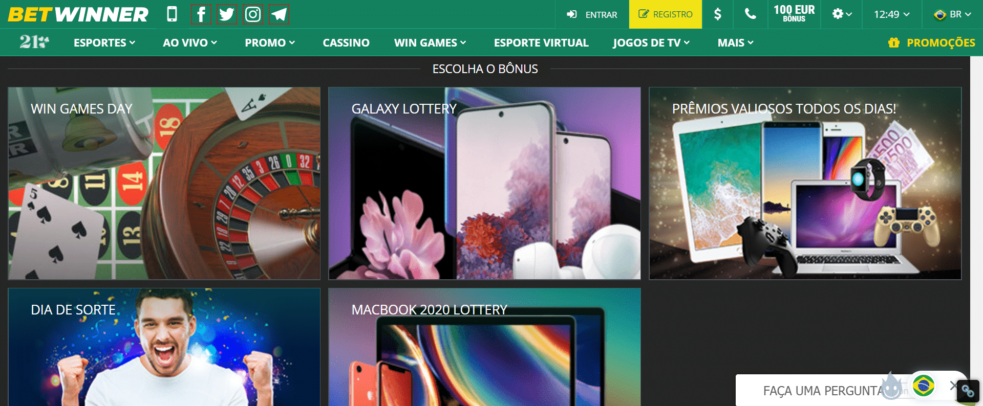 betwinner bonus