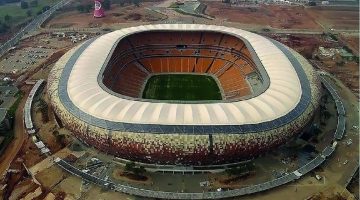 Conheça o First National Bank Stadium ou Soccer City Stadium
