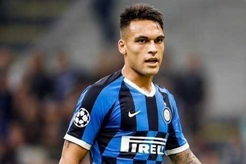 Lautaro Martínez en el Inter de Milán