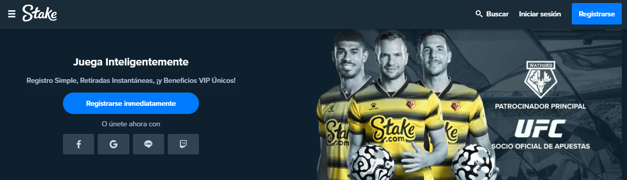 Codigo de Promocion Stake: juega
