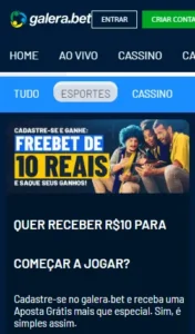 Galera Bet app