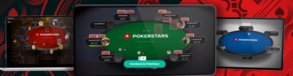 pokerstars jogos de mesa FUT PT
