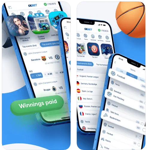 1xbet app