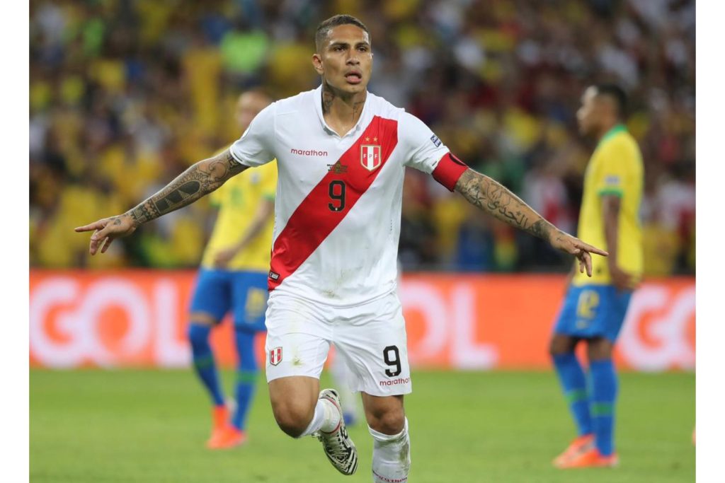 jugadores de la Selección Peruana paolo guerrero
