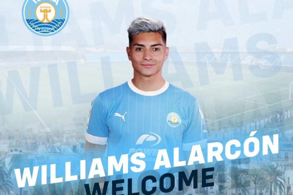 williams alarcon jugadores chilenos en Europa