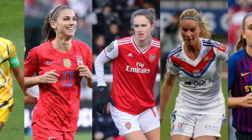 Futbolistas mujeres que brillan en el fútbol internacional