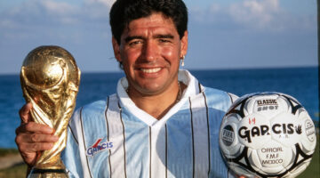 ¿Cuántos Mundiales jugó Maradona?