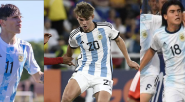 Promesas argentinas sub 23 que juegan en el exterior