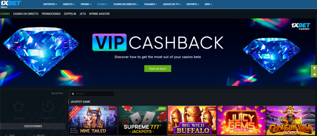 1xbet casino