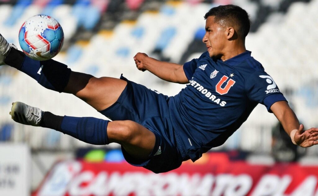 3. Nicolás Guerra jugadores de U. de Chile