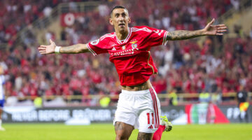 Los números de Ángel Di María en Europa