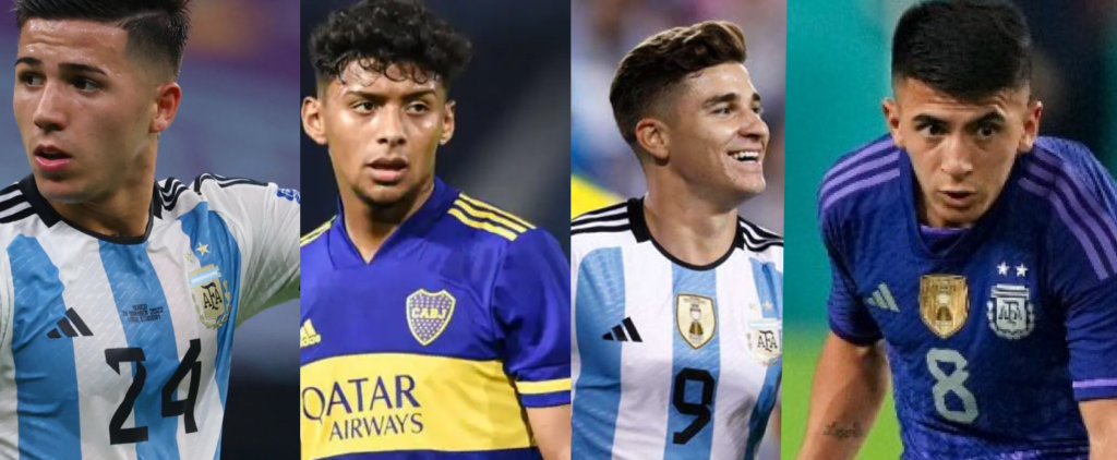 promesas del fútbol argentino