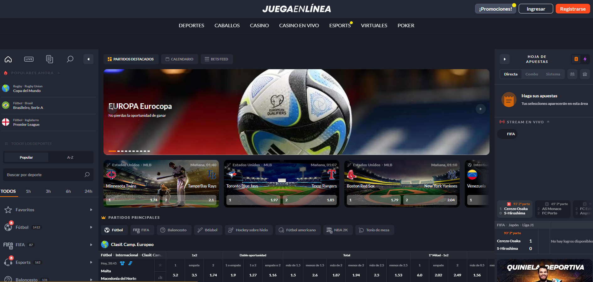 codigo promocional juegaenlinea