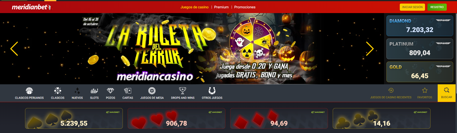 meridianbet cASINO
