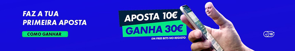 30€ em freebets na Solverde