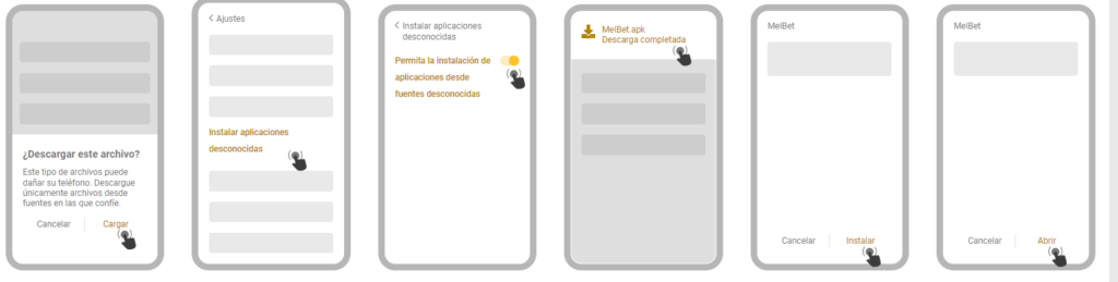 melbet descargar ios