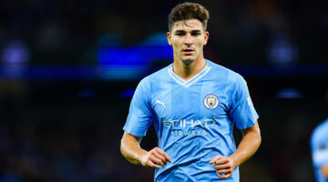 Estos son los números de Julian Alvarez Manchester City