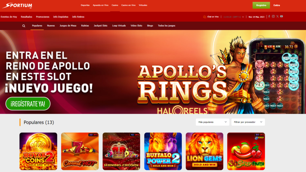 Análisis Ganabet MX ahora Sportium Bet: Deportes y casino