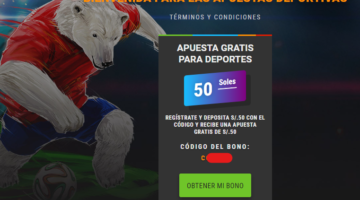 Código bono Coolbet Junio 2026: Apuesta gratis de S/50