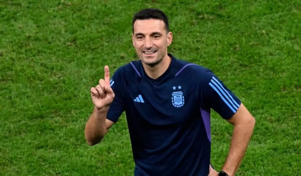 Lionel Scaloni numero