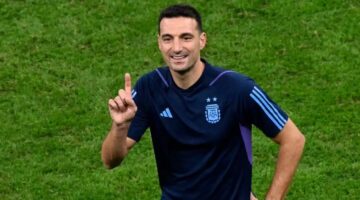 Números de Lionel Scaloni como entrenador de Argentina