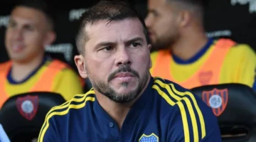 Mariano Herrón, el DT interino de Boca Juniors