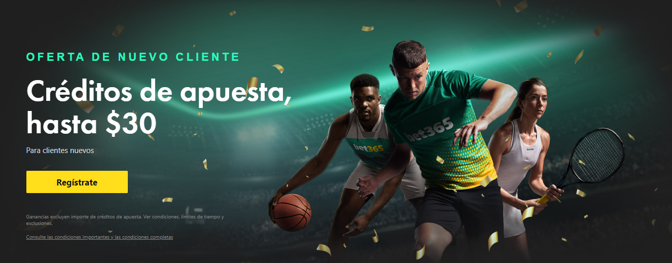 bono de bienvenida bet365