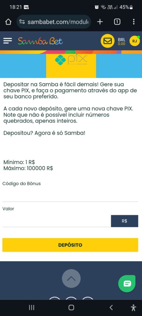 código promocional sambabet