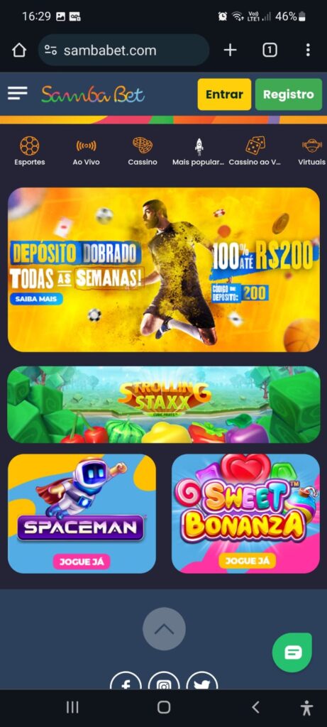 código promocional sambabet