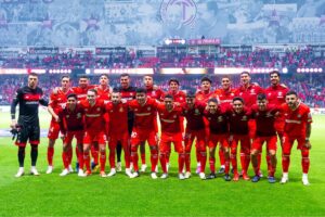 los números de Federico Pereira en el Toluca