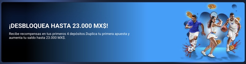 codigo promocional 1xbet mexico bono deportes 23000