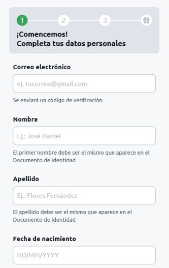 Paso a paso para registrarse con el Código promocional Betano Perú PERUMAX