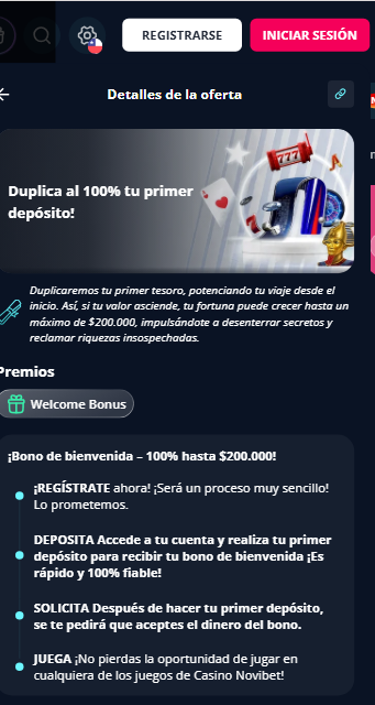 bono de casino: hasta $200.000