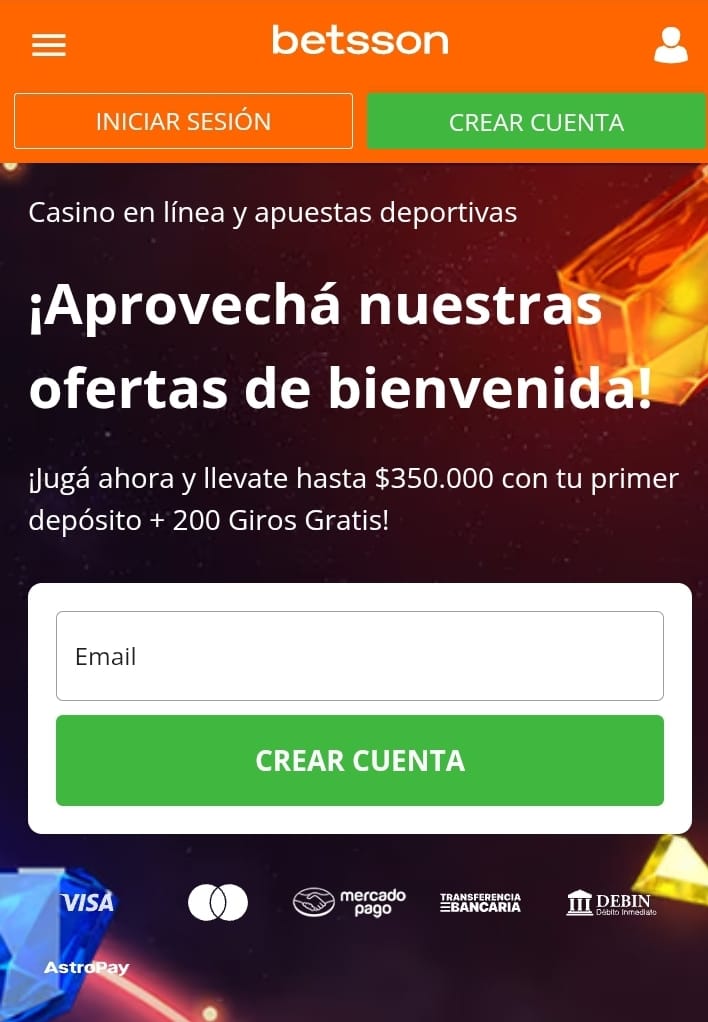 bono casino betsson
