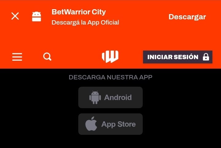 betwarrior app