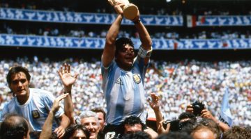 Diego Maradona en los Mundiales: 8 goles en 4 ediciones, Balón de Oro y campeón en 1986