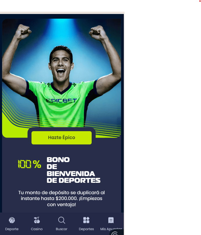 codigo promocional epicbet chile