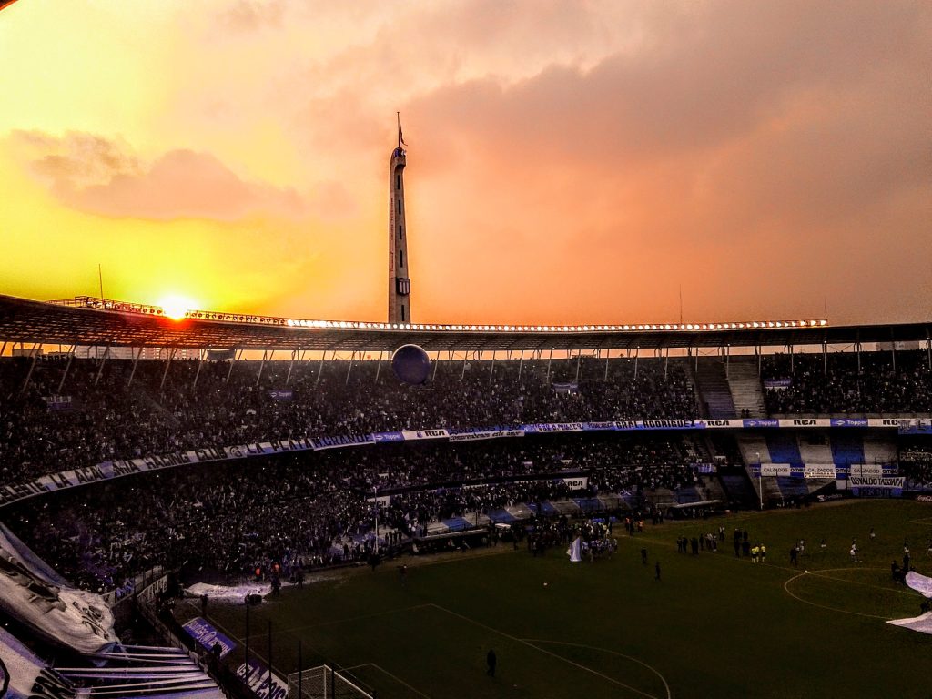 Un atardecer en el Cilindro mgico de Avellaneda