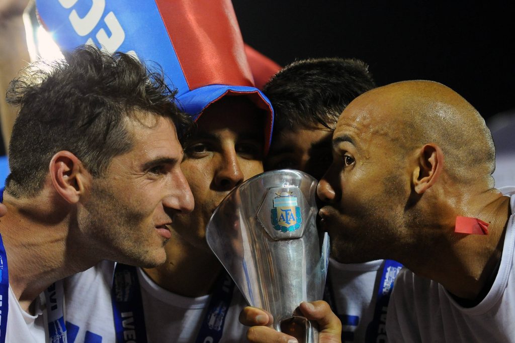 Jugadores de San Lorenzo campeones del Torneo Apertura 2013