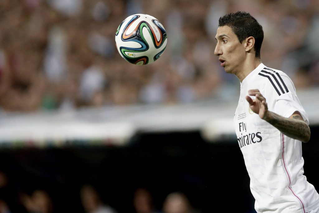 Di María jugando por Real Madrid