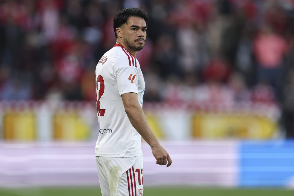 Gabriel Suazo jugando por Sevilla