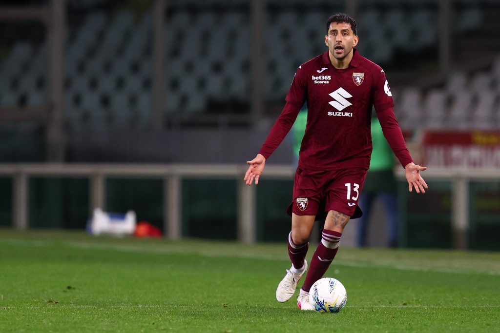 Guillermo Maripán jugando por Torino