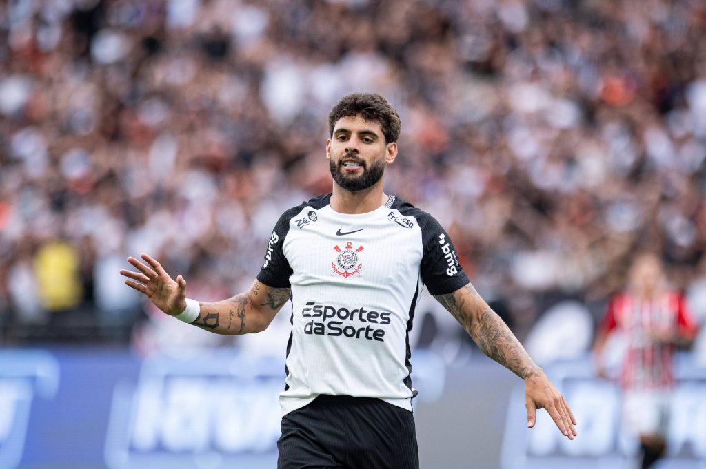 Yuri Alberto - jogando pelo Corinthians