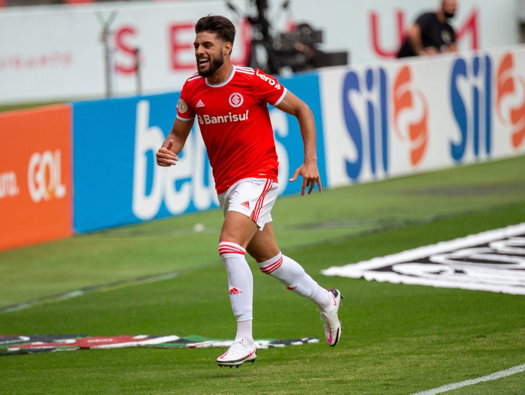 Yuri Alberto jogando pelo Inter
