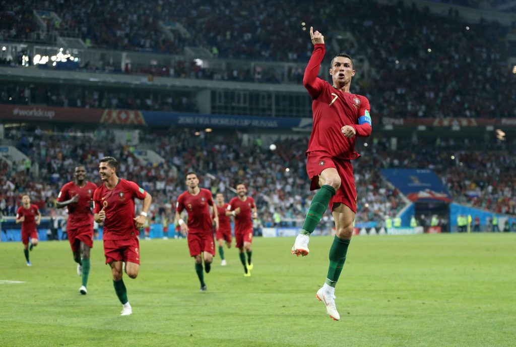 Cristiano Ronaldo en el Mundial 2018