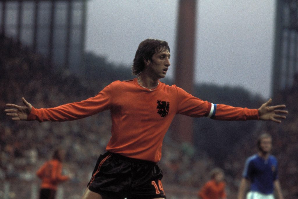 Cruyff en el Mundial de 1974