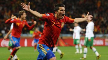 David Villa en los Mundiales: 9 goles, Bota de Plata en 2010 y el récord español